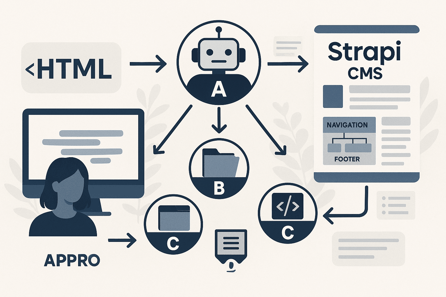 Blog section illustration